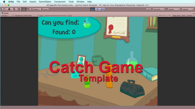 Create 2D Unity Puzzle Games with Fungus - Zero Coding - Screenshot_02