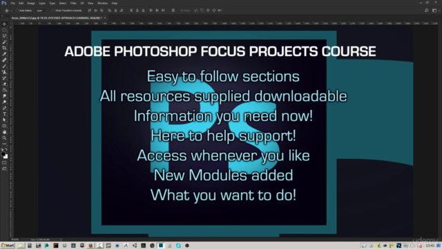 Adobe Photoshop Focus Projects Course - Screenshot_01