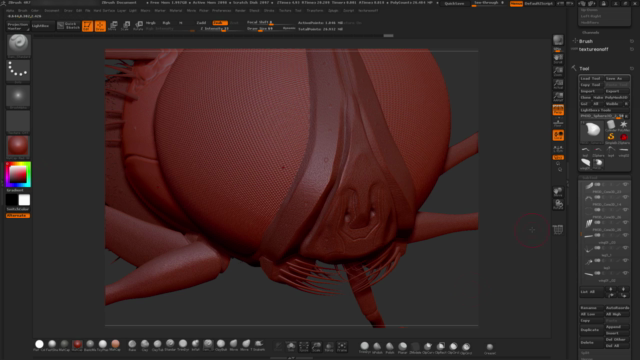 ZBrush Online Course Sculpting and Modelling "The Fly" - Screenshot_02