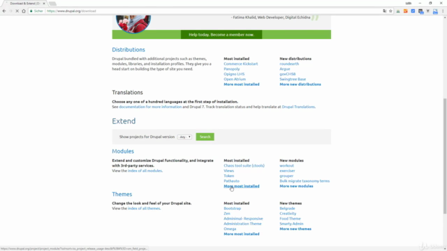 Drupal 8 Komplett: Der Kurs für Anfänger und Web-Designer - Screenshot_02