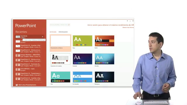 Introducción al PowerPoint 2013 – Screenshot 2
