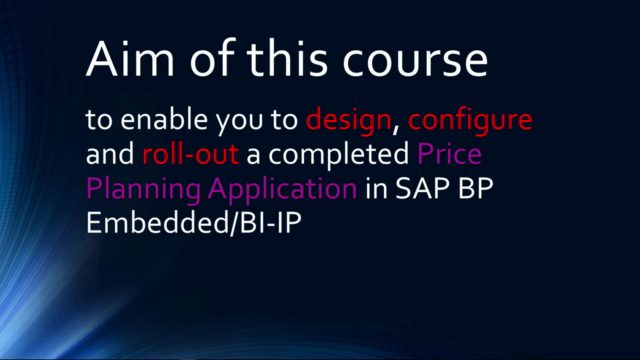 SAP BPC Embedded Sales Price Planning Application - Screenshot_01