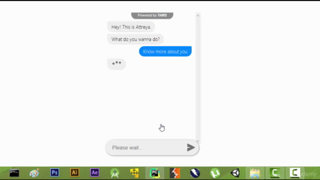 Build a Chatbot integrated Website using Bootstrap 4 - Screenshot_03