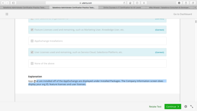 Salesforce Certified Administrator Practice Tests - 3 Pack! - Screenshot_04