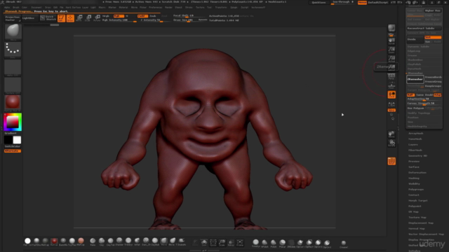 Learn ZBrush with this Beginners Compendium Online Course - Screenshot_03