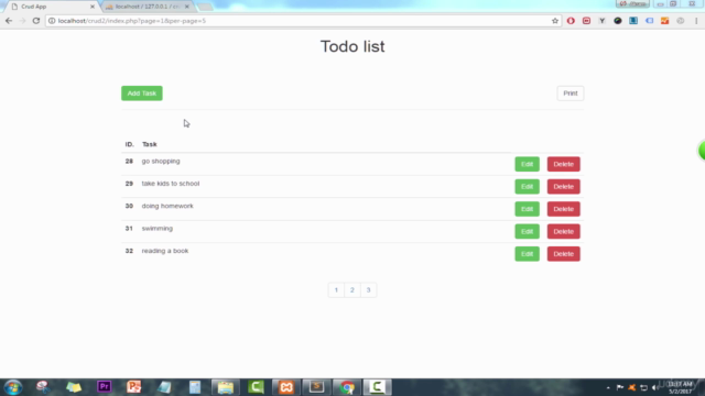 Build CRUD Application - PHP & Mysql - Screenshot_01