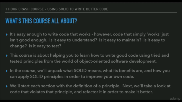 Using SOLID Principles to Write Better Code - A Crash Course - Screenshot_02