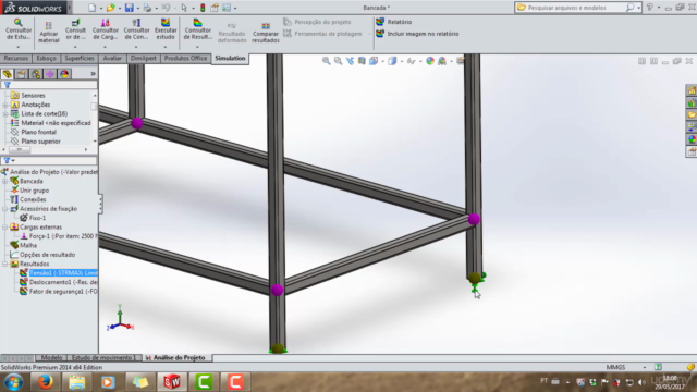 Solidworks - Simulação de Vigas e Treliças - Screenshot_02