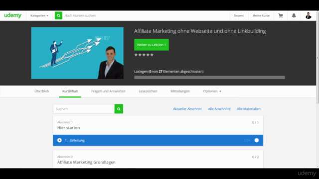 Affiliate Marketing 2022 ohne Webseite und ohne Linkbuilding - Screenshot_01