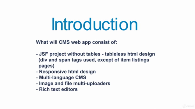 JSF - building complete CMS with Java and JavaServer Faces - Screenshot_02