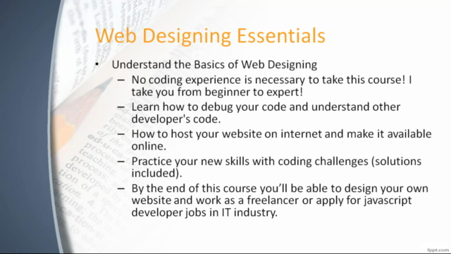 Web Development Basics: Learn HTML, CSS and Javascript - Screenshot_01