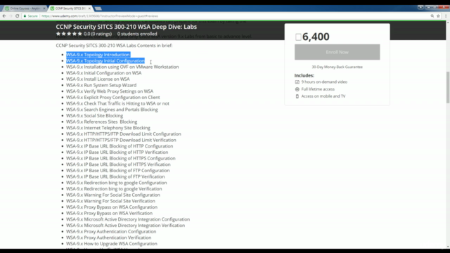 Cisco Secure Web Appliance (WSA) Deep Dive: Labs - Screenshot_01