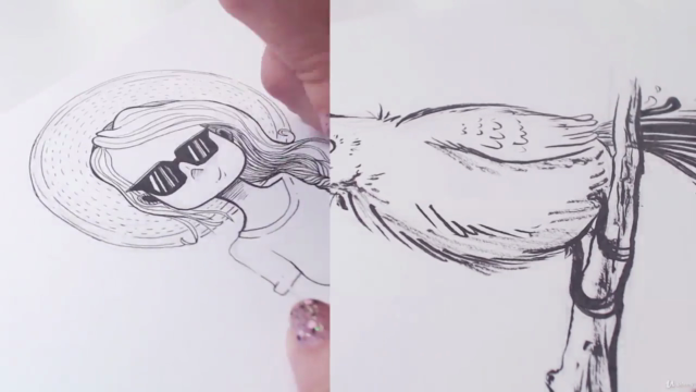 Pen & Ink Illustration: The Basics for Creating Magical Art - Screenshot_04