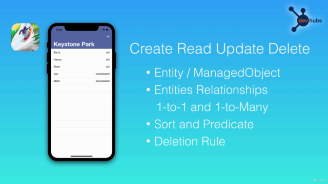 CoreData for Swift Development (Swift 4.2 & iOS 12) - Screenshot_02