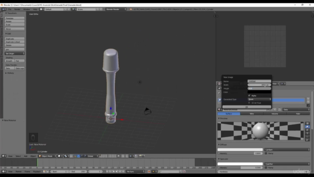 La création d'objets 3D avec Blender pour l'Unreal Engine 4 - Screenshot_04