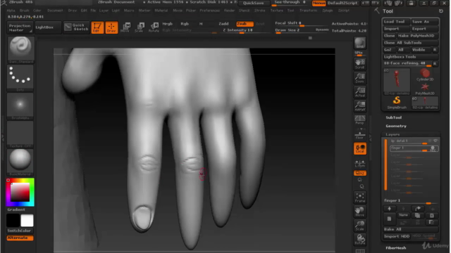 Game Character Sculpting For Beginners with Zbrush & Maya - Screenshot_02