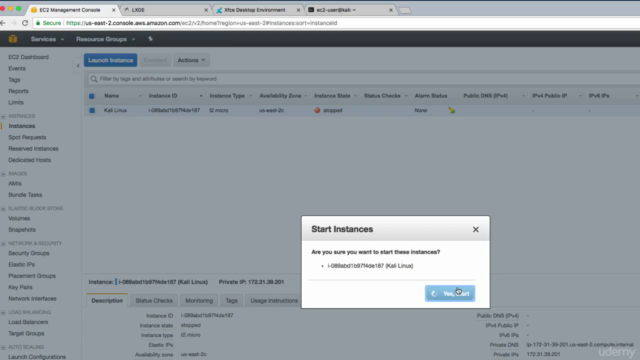 Cloud Ethical Hacking : Use Kali Linux on Amazon AWS - Screenshot_02