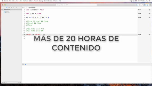 iOS 11 y Swift 4 - De Principiante a Experto - Screenshot_01