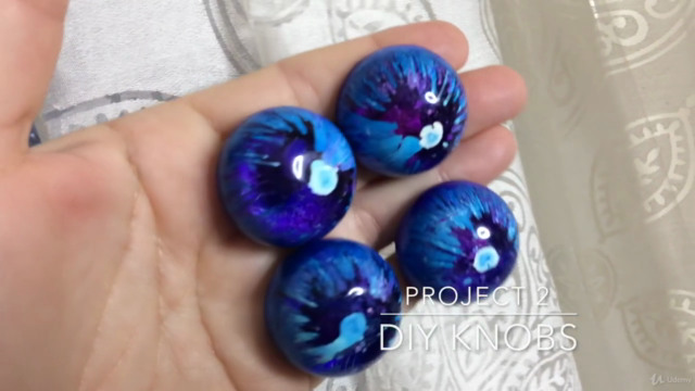 Alcohol Ink and Resin DIY Projects Drink Coasters and Knobs! - Screenshot_03