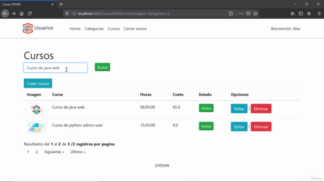 Curso de java Spring boot mvc orientado a objetos full stack - Screenshot_01