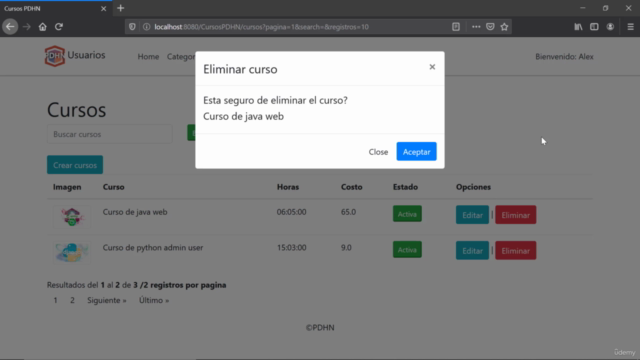 Curso de java Spring boot mvc orientado a objetos full stack - Screenshot_03