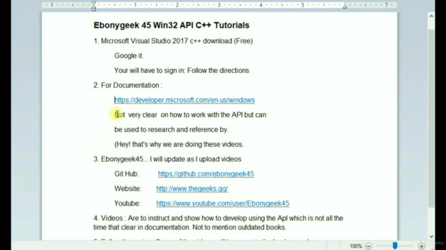 Win32 API C++ Tutorial Ebonygeek45 - Screenshot_02