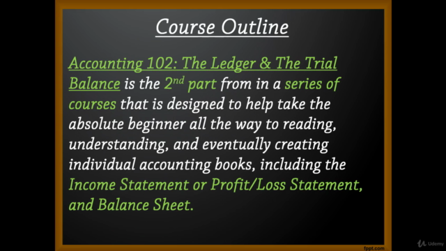 Accounting 102 - The Ledger & The Trial Balance - Screenshot_01