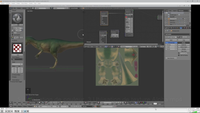 Blender 2.79 Création d'un dinosaure - workflow complet - Screenshot_02