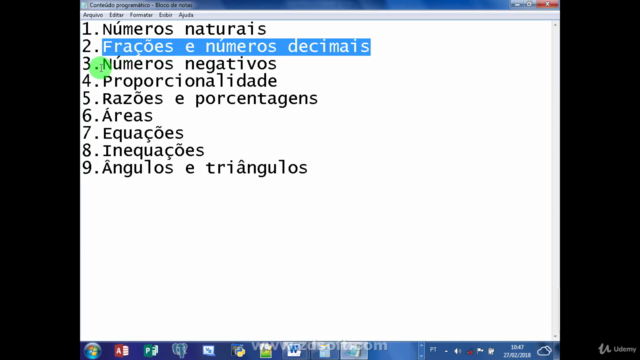 Matemática para sétimo ano de ensino fundamental - Screenshot_02