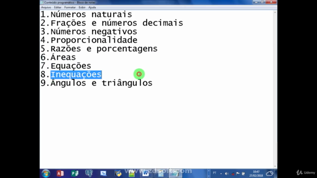 Matemática para sétimo ano de ensino fundamental - Screenshot_03