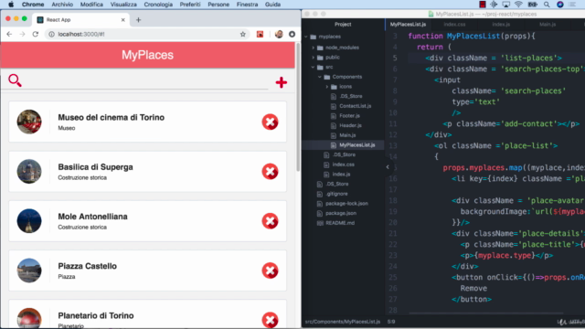 React e Redux: Sviluppa applicazioni da zero - Screenshot_02