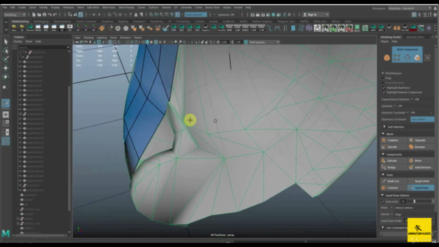 The Complete Maya Course: How to Create The 3D Gun Model - Screenshot_03