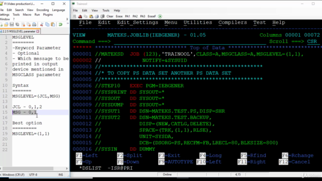 Mainframe: The Complete JCL Course from Beginner to Expert - Screenshot_01