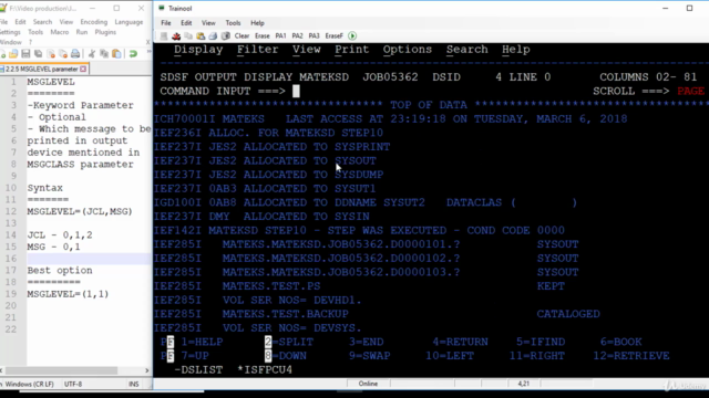 Mainframe: The Complete JCL Course from Beginner to Expert - Screenshot_02