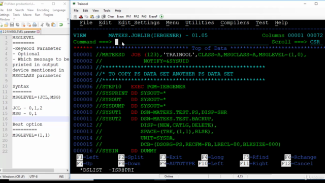 Mainframe: The Complete JCL Course from Beginner to Expert - Screenshot_03