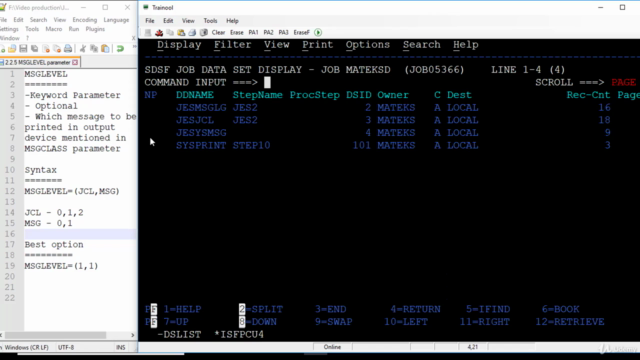 Mainframe: The Complete JCL Course from Beginner to Expert - Screenshot_04