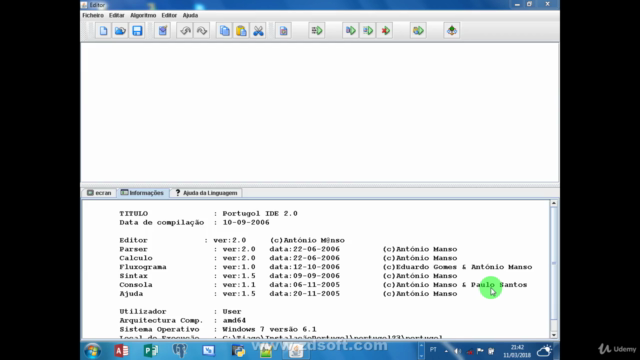 Estude lógica de programação com Portugol - Screenshot_01