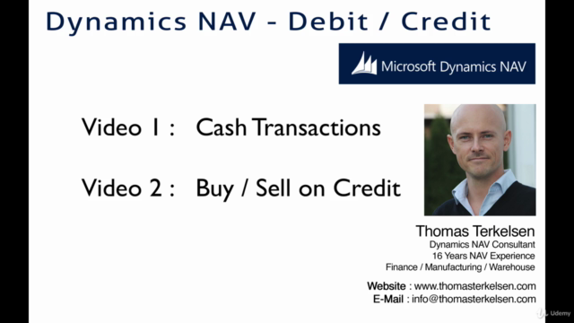 Debit / Credit in Dynamics NAV - Basics - Screenshot_02