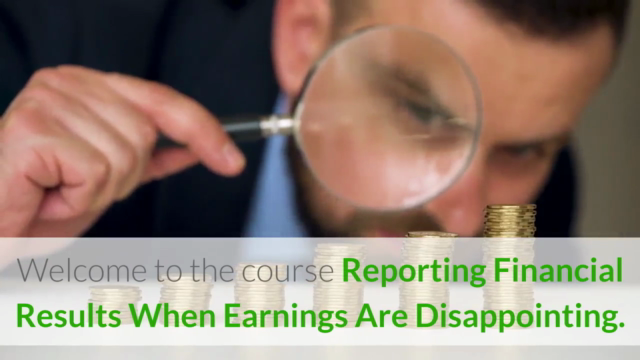 Reporting Financial Results When Earnings Are Disappointing - Screenshot_01