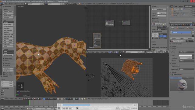 Blender 2.79 Dinosaur creation from scratch - Screenshot_02