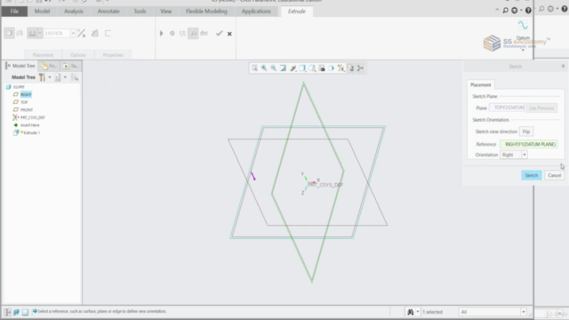 Learn PTC Creo 5.0 (Pro-e) - Basic to Advance Guide - Screenshot_02