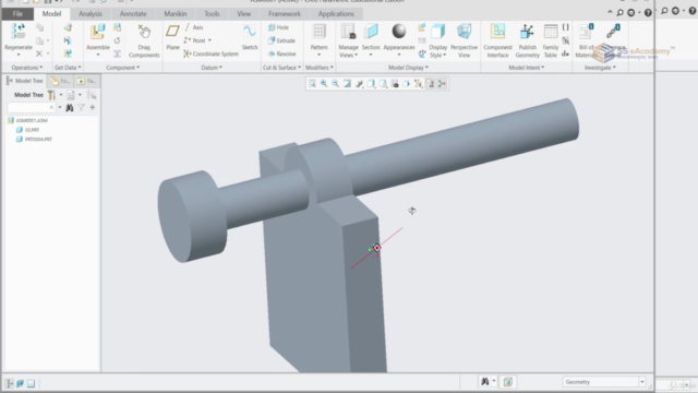 Learn PTC Creo 5.0 (Pro-e) - Basic to Advance Guide - Screenshot_03