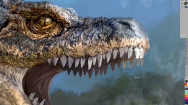 How to digitally draw/paint a realistic Dragon in Photoshop - Screenshot_04