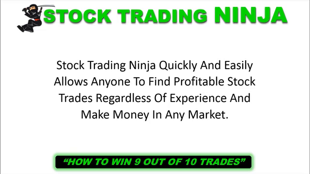 Stock Trading Ninja: Complete System For Trading Success - Screenshot_01