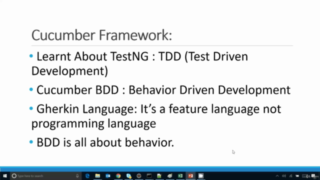 Cucumber Selenium MasterClass: Design BDD Cucumber Framework - Screenshot_01