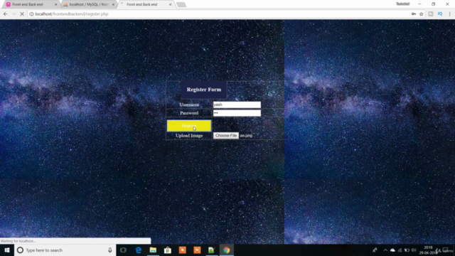 Build a Complete Registration and Login System using PHP - Screenshot_04