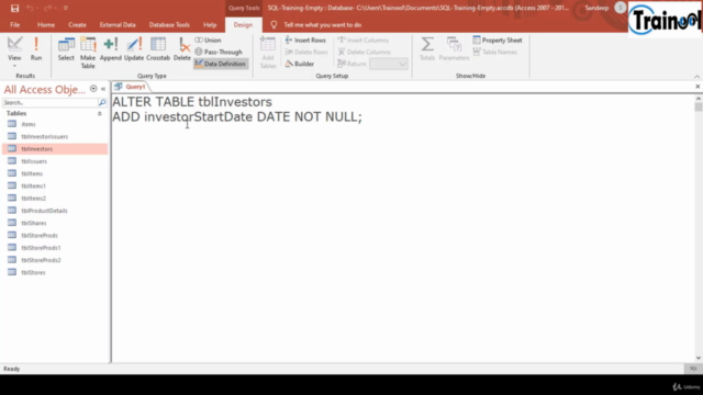 Microsoft Access SQL: SQL from Absolute Beginners To Expert - Screenshot_04