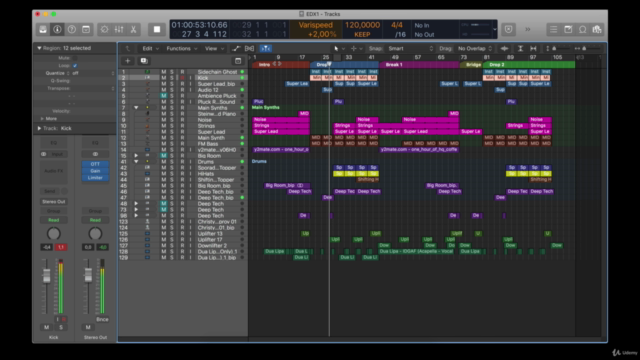 Logic Pro: EDM Electronic Music Production in Logic Pro - Screenshot_01