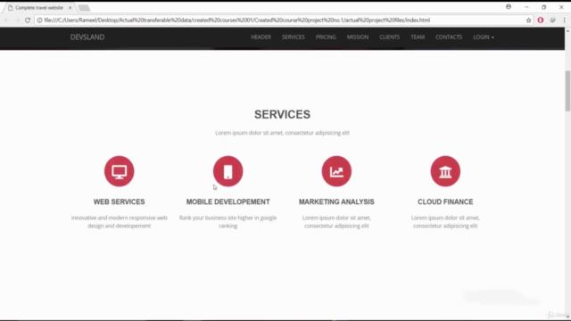 Bootstrap: Build a modern Responsive website with bootstrap - Screenshot_02