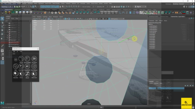 Advanced Maya Course: How to Make a 3D Weapon Model - Part 1 - Screenshot_03